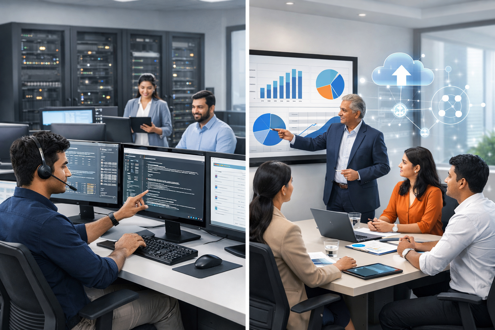 IT Outsourcing vs In-House Teams: Cost Analysis and Decision Framework for Indian Businesses